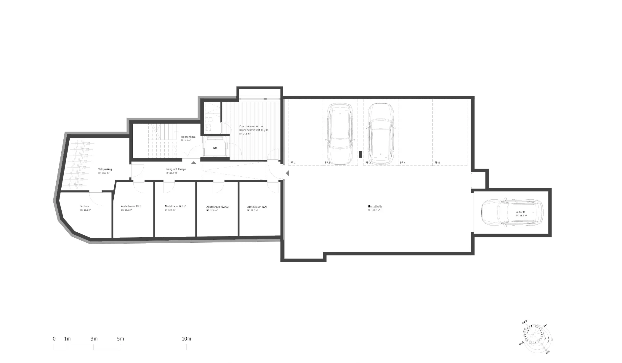 Grundriss Untergeschoss